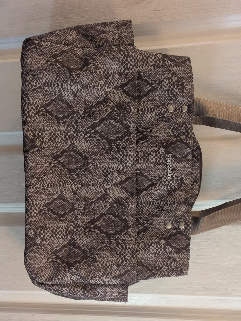 Baggallini Snake-Print The Only Bag